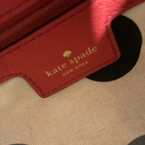 Kate Spade Pink Gold chain Leather purse - Picture 6 of 11